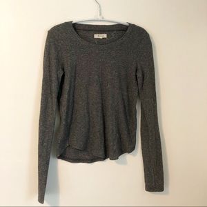 Madewell Gray Long Sleeve